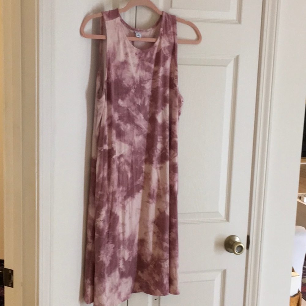Old Navy Sleeveless Tie dyed Dress. Size XL